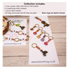 Woodland Bronze Row Counter Chain and Stitch Markers