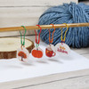 Autumn Hints Collection – Handmade Stitch Markers