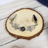Larvikite Cardigan Clip Fastener UK
