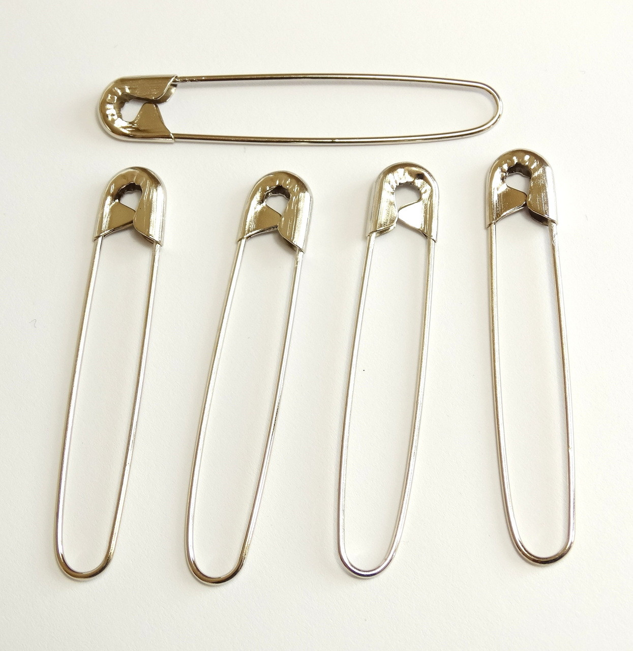 Brass Coiless Safety Pins