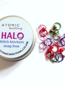 Atomic Knitting Halo Rings