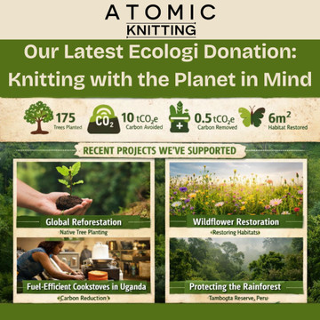 Our Latest Ecologi Donation: Knitting with the Planet in Mind