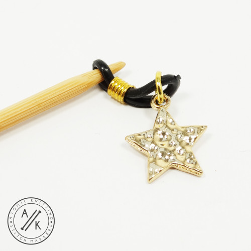 Golden Star - Knitting Needle Holder - 4mm | Atomic Knitting