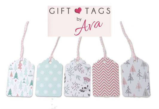 Scandi Joy Card Gift Tag Set - 5 tags