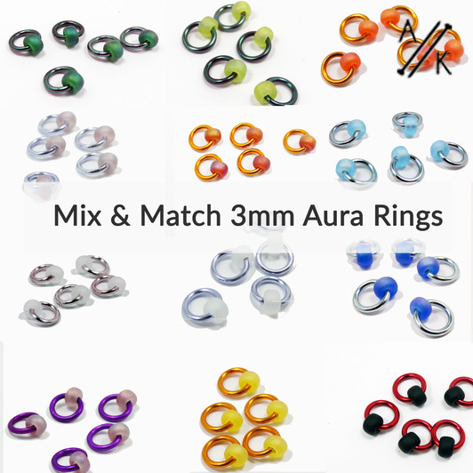 Aura Snag Free Stitch Markers Mix & Match