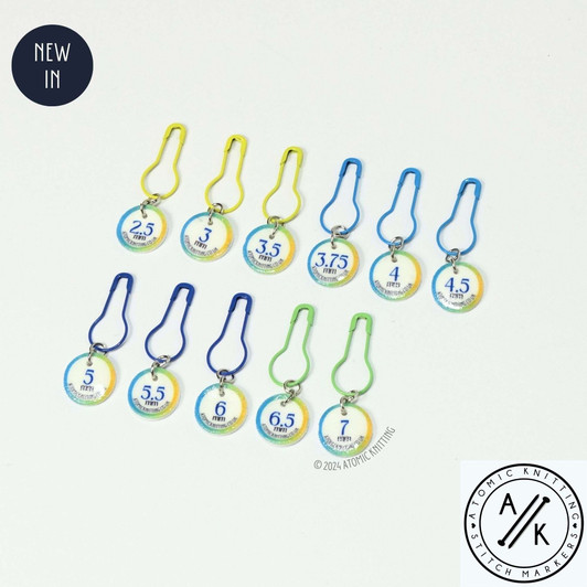 Mix & Match - 'Azure' Knitting Needle Tracker