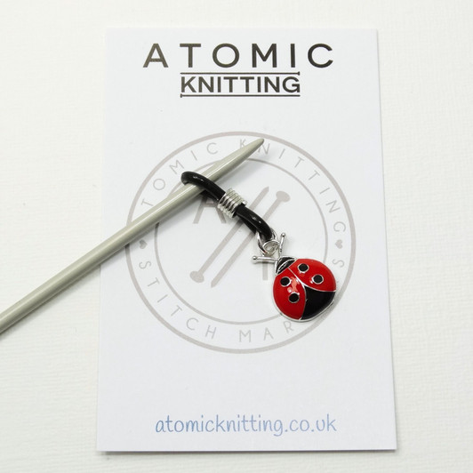 Ladybird Knitting Needle Holder to fit up to 4mm needles