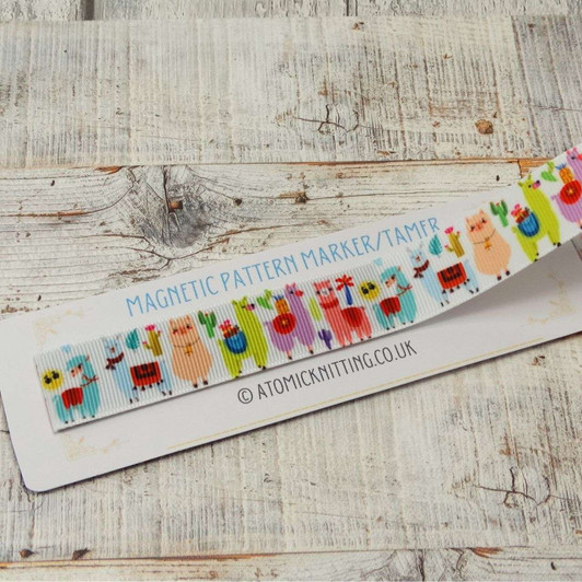 Party Alpaca - Magnetic Pattern Marker | 20cm