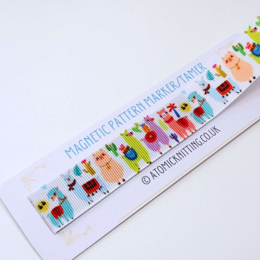 Party Alpaca - Magnetic Pattern Marker | 20cm