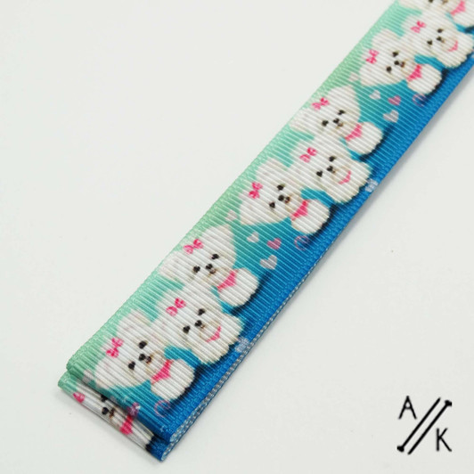 One Magnetic Pattern Marker/Tamer -Cute Dogs 25mm