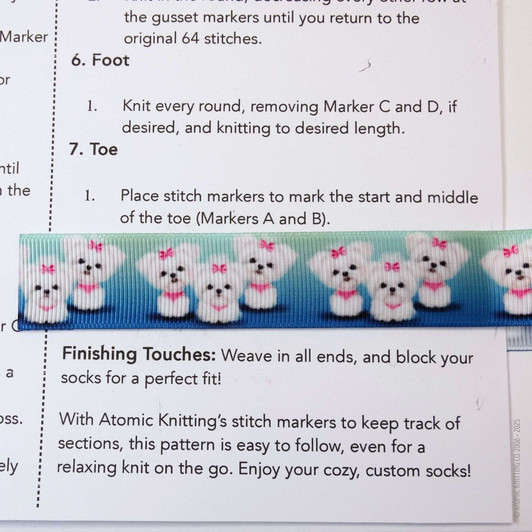 Cute Dogs - Magnetic Pattern Marker Guide/Tamer 20cm