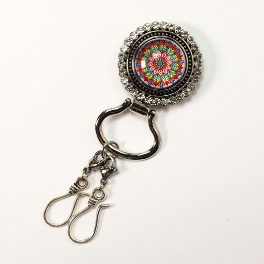 Feather Magnetic Portuguese Knitting Pin - Detachable Double Hook