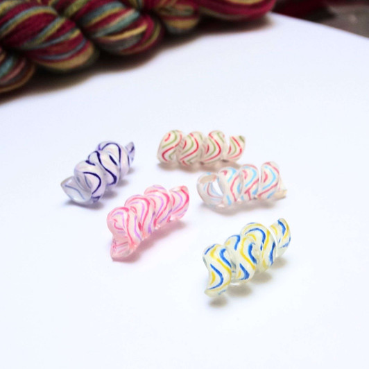 Wavy Days Mix Knitting Needle Hugger Set of 5 – For Organising Needles