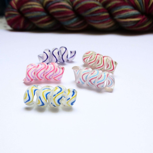 Wavy Days Mix Knitting Needle Hugger Set of 5 – For Organising Needles