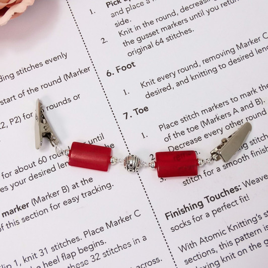 Raspberry Cardigan Clip | Sweater Clip | Shawl Fastener | Limited Edition