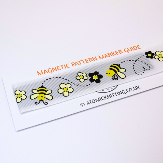 White Bee - Magnetic Pattern Marker Tamer - 21cm/A4/Letter Size