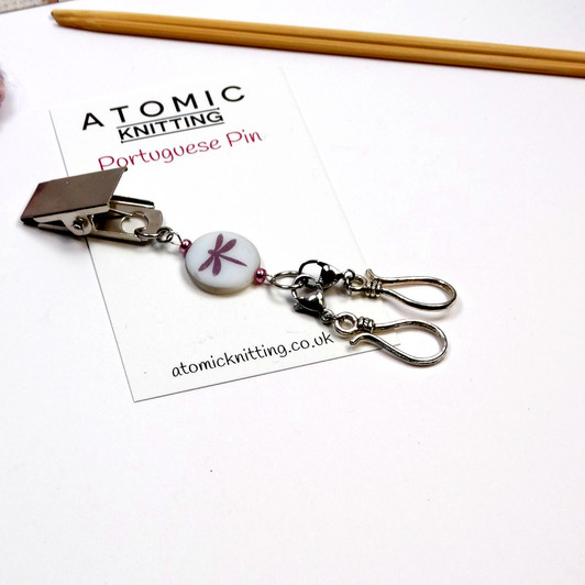 Dragonfly Lightweight Portuguese Knitting Pin