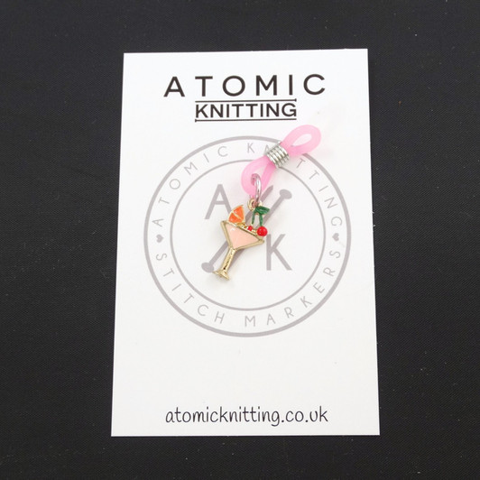 Cocktail Enamel Needle Hugger (Up to 4mm Needles)