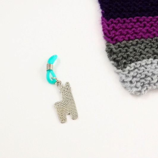 Mint Alpaca Knitting Needle Holder to fit up to 4mm needles