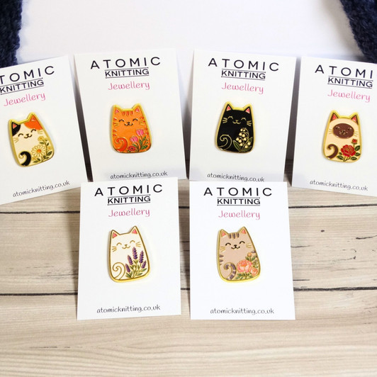 Cat - Enamel Pin Badge