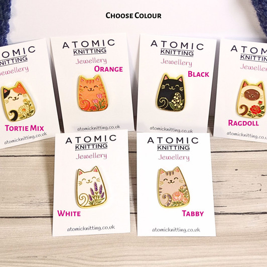 Cat - Enamel Pin Badge