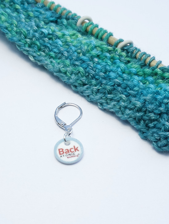 Back stitch marker (shown with removable/6mm crochet clasp)