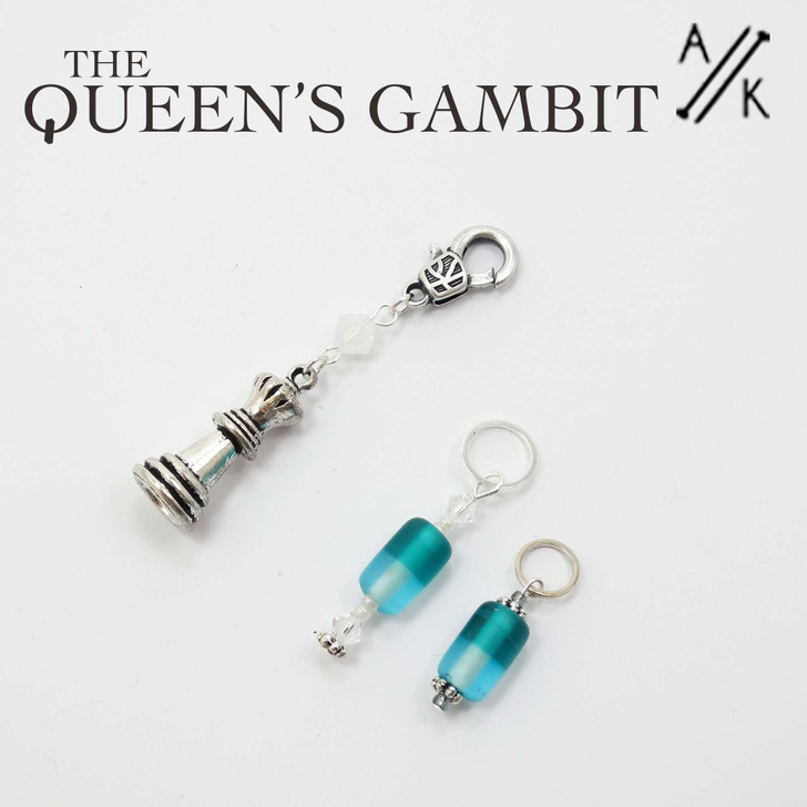 The Queen's Gambit Stitch Marker Set