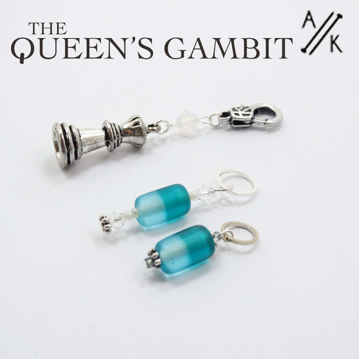The Queen's Gambit Stitch Marker Set