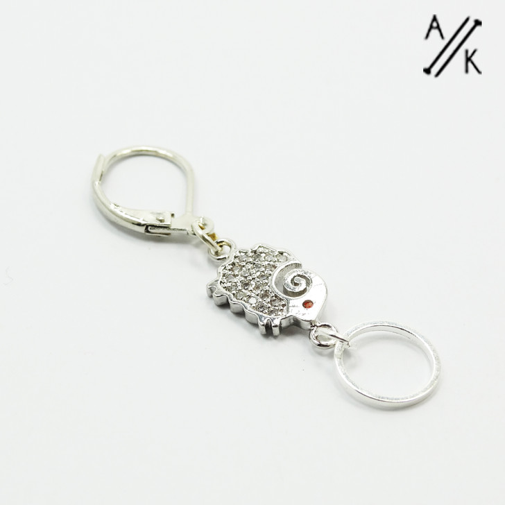 Dual ended stitch marker | Atomic Knitting