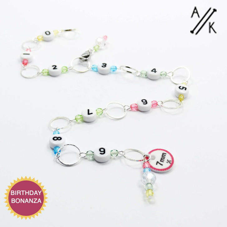Primavera Numbered Chain Row Counter