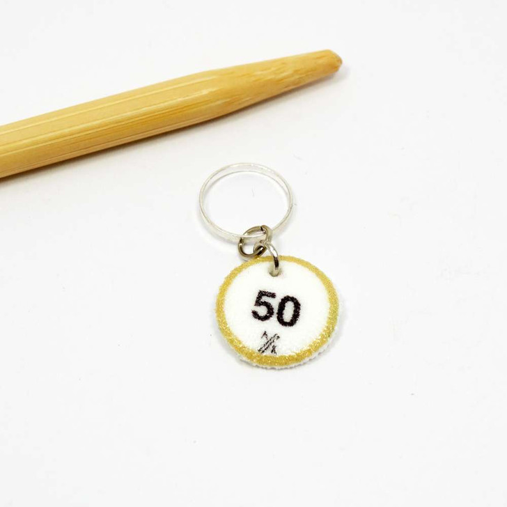 Mix & Match - 'Coastal' Cast On Counting Number Knitting Stitch Marker