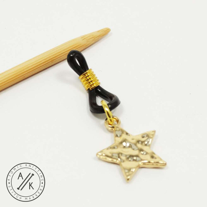 Golden Star - Knitting Needle Holder - 4mm