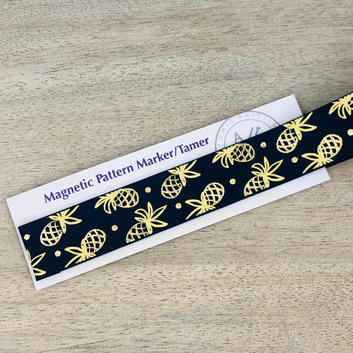 Magnetic Pattern Marker/Tamer - Golden Pineapples- 19.5cm/A4/Letter Size