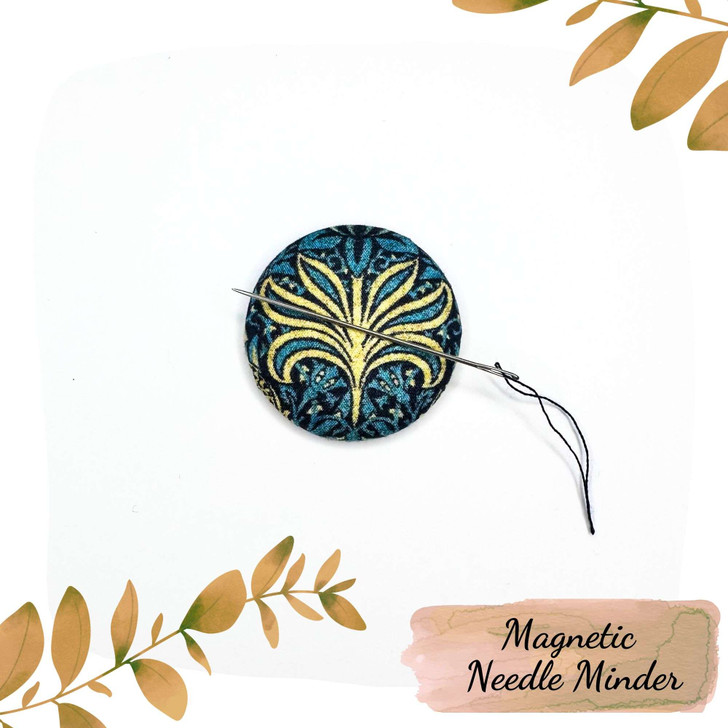 William Morris Design F - Magnetic Sewing Fabric Needle Minder