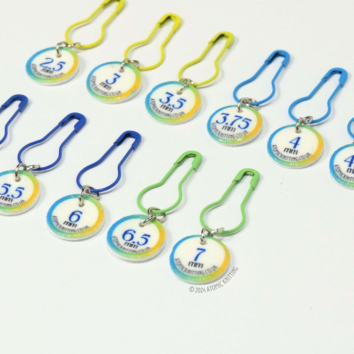 Mix & Match - 'Azure' Knitting Needle Tracker