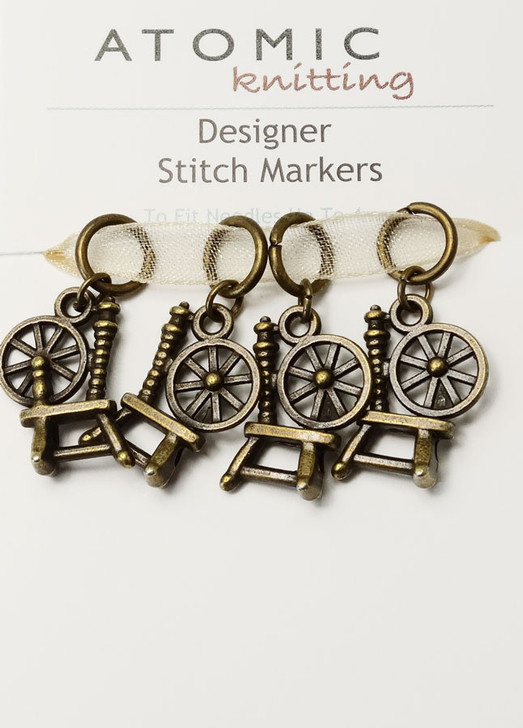 Antiqued Bronze Seahorse Stitch Markers
