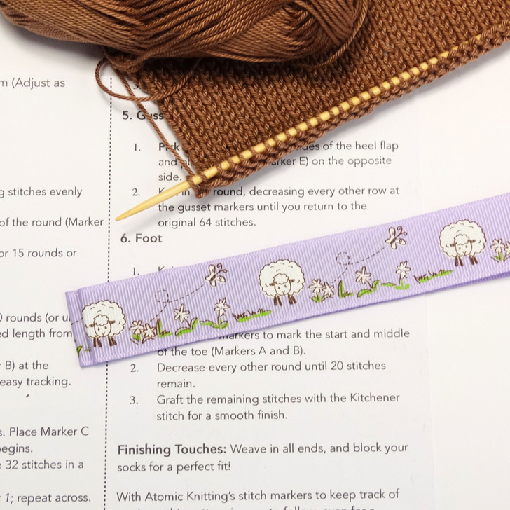 One Magnetic Pattern Marker/Tamer - Sheep LILAC