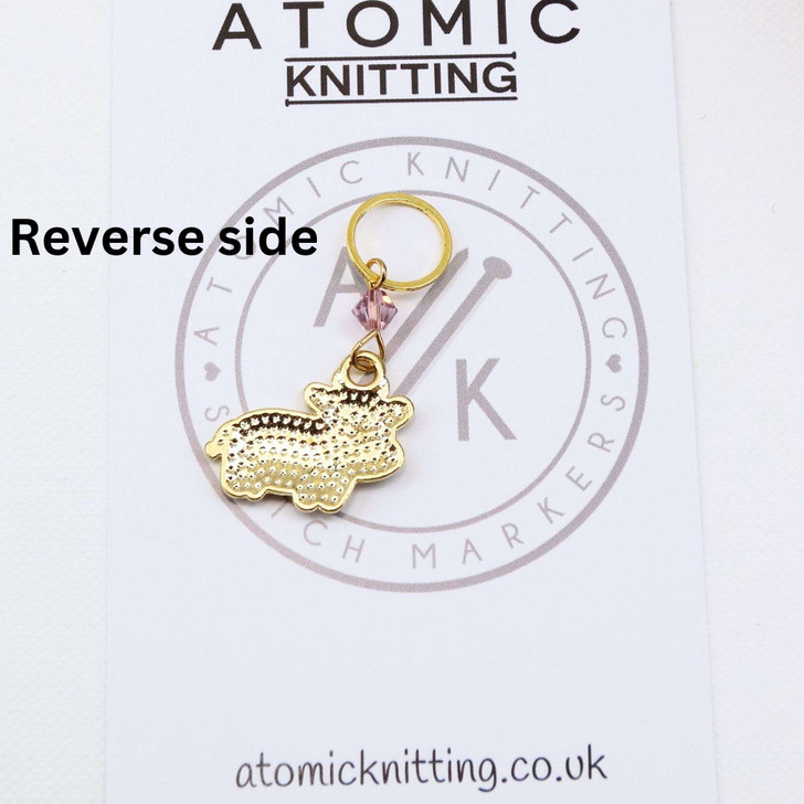 New! Drove of Cows Knitting Stitch Marker Set of 5