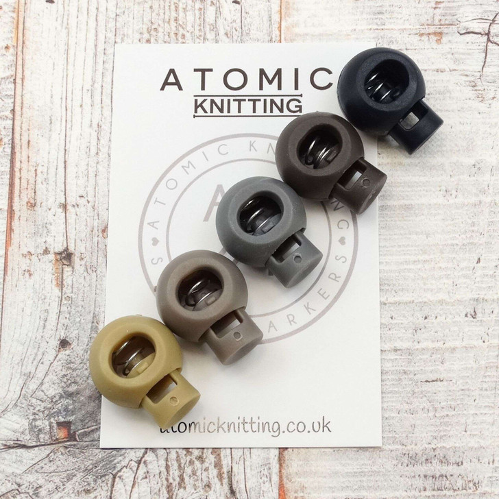 Limited Edition - 5.5mm Spring Cord Lock Set x 5 | Cumin