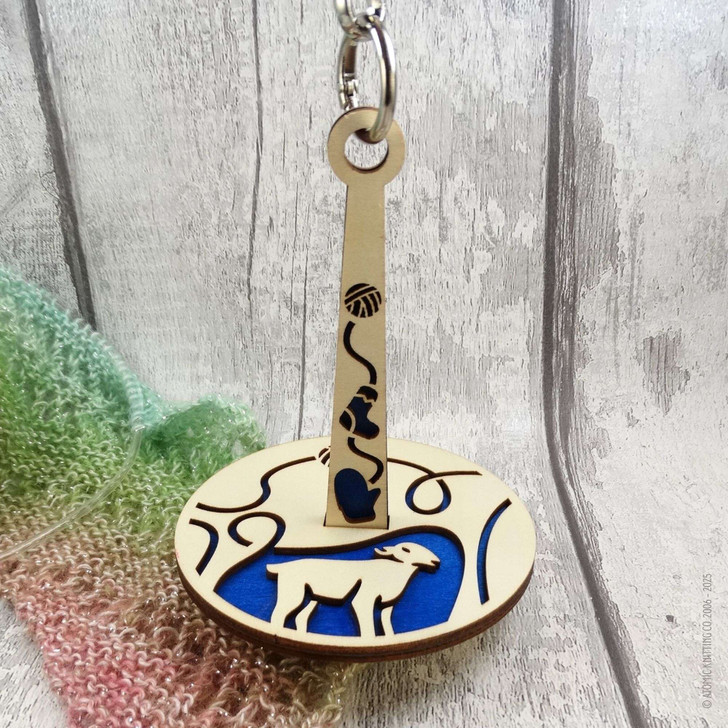 New! Wrist Yarn Holder - Sheep