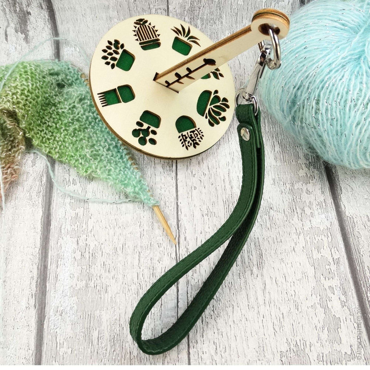New! Wrist Yarn Holder - Botanic