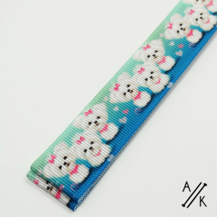 One Magnetic Pattern Marker/Tamer -Cute Dogs 25mm