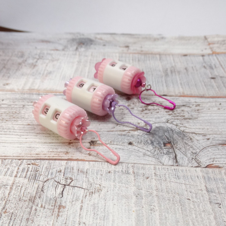 Fairy Garden - Twist Barrel 99 Row Counter for Knitting and Crochet