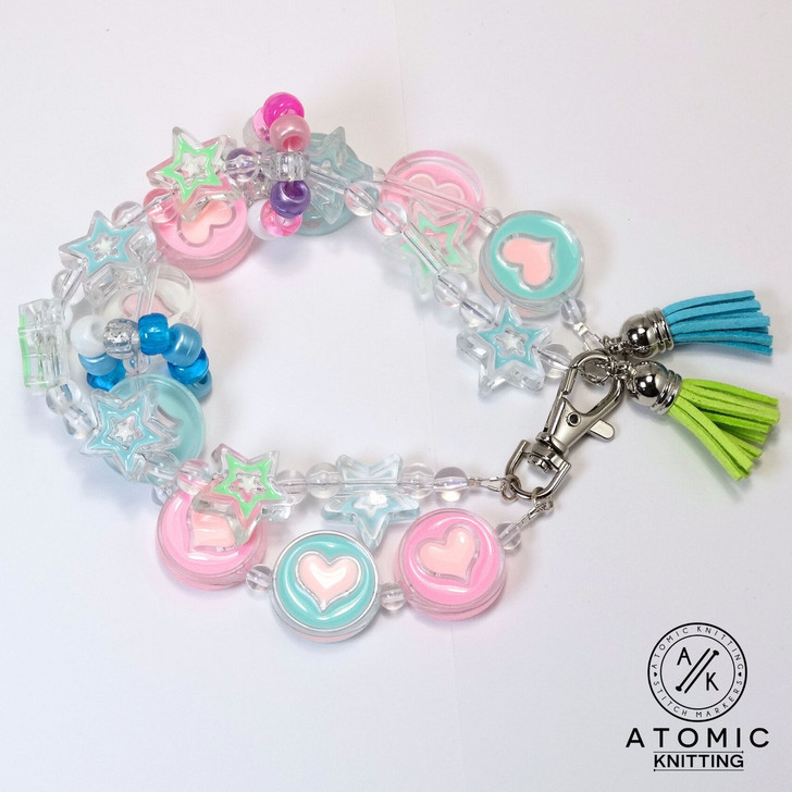 PRE-ORDER - Hearts & Stars CHUNKY Row Counter Chain