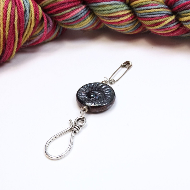 Dark Ammonite Lightweight Portuguese Knitting Pin