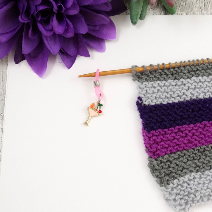 Cocktail Enamel Needle Holder (Up to 4mm Needles)