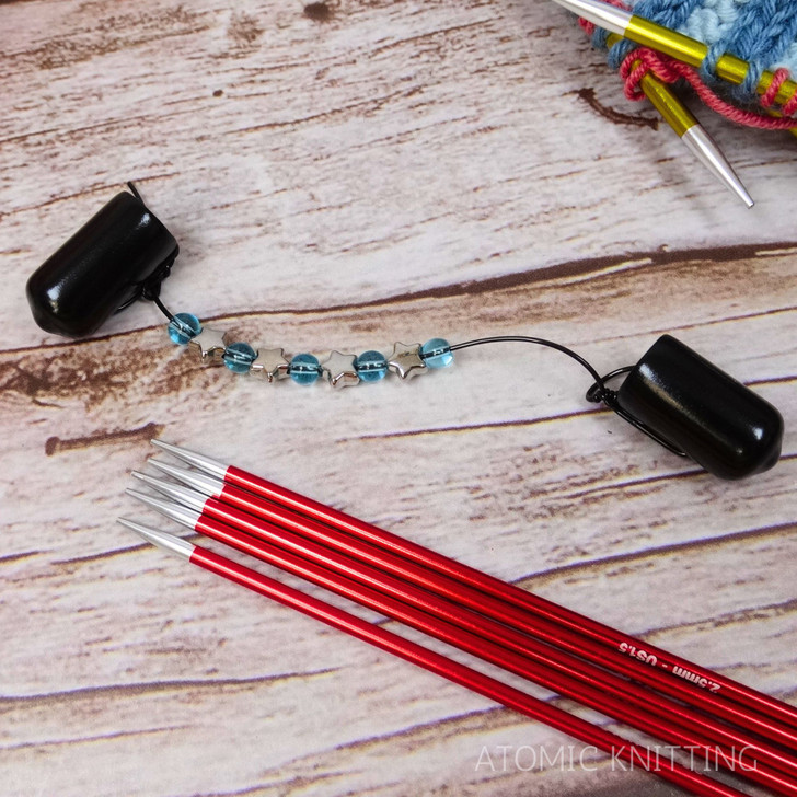 Seaside Stars DPN Needle Keeper Holder - Choose DPN Size