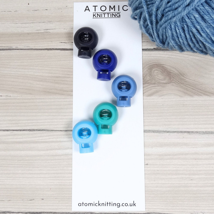 Limited Edition - 5.5mm Spring Cord Lock Set x 5 | Ocean Tide