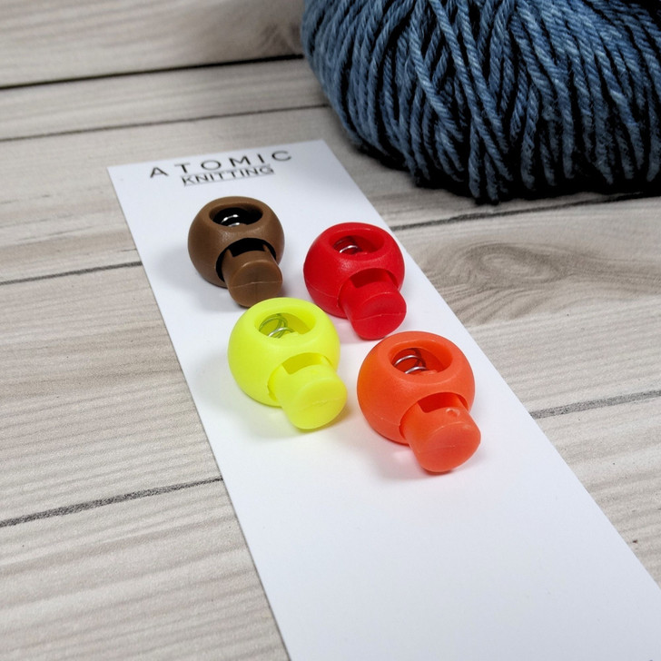 Cable Locks - Circular Needle Cord Stops | Limited Edition - 5.5mm x 4 | 1990 Mix