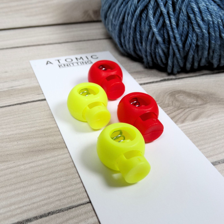Cable Locks - Circular Needle Cord Stops | Limited Edition - 5.5mm x 4 | 1991 Mix